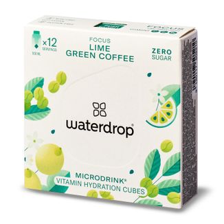 Waterdrop Microdrink Focus, witaminowa kostka nawadniająca, lemon-lime, 12 sztuk - zdjęcie produktu