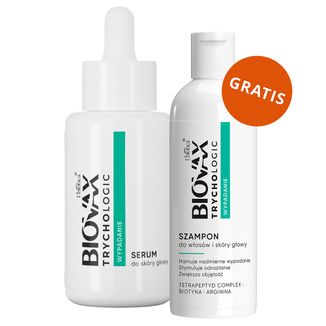 Biovax Trychologic Wypadanie, serum do skóry głowy, 50 ml + szampon do włosów i skóry głowy, 50 ml gratis - zdjęcie produktu