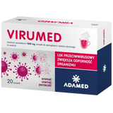 Virumed 1000 mg, proszek do sporządzania roztworu doustnego, aromat czarnej poprzeczki, 20 saszetek - miniaturka zdjęcia produktu
