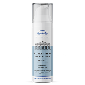 Dr Duda Buski Krem Siarczkowy Airless, nawilżający krem do twarzy, na dzień i noc, 75 g - zdjęcie produktu