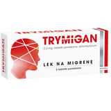 Trymigan 12,5 mg, 2 tabletki powlekane - miniaturka zdjęcia produktu