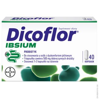 Dicoflor Ibsium, 40 kapsułek - zdjęcie produktu