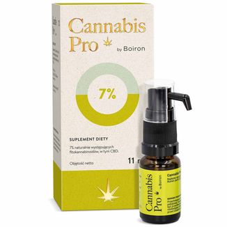 Boiron Cannabis Pro 7%, olej z konopi, 11 ml - zdjęcie produktu
