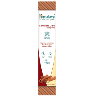 Himalaya Botanique Complete Care, cynamonowa pasta do zębów, bez fluoru, 75 ml - zdjęcie produktu