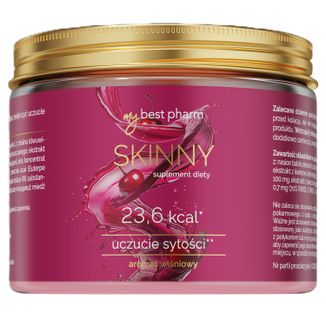 MyBestSkinny, aromat wiśniowy, 250 g KRÓTKA DATA - zdjęcie produktu