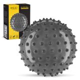 4Fizjo, piłka rehabilitacyjna z kolcami, 20 cm, czarna, 1 sztuka - miniaturka zdjęcia produktu