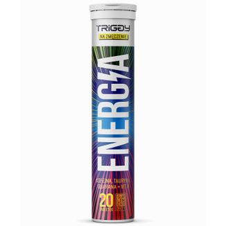 Triggy Energia, smak energy drink, 20 tabletek musujących - zdjęcie produktu