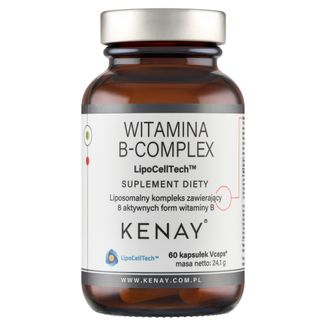 Kenay Witamina B-Complex LipoCellTech, 60 kapsułek - zdjęcie produktu