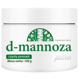 D-mannoza, proszek, 100 g KRÓTKA DATA - miniaturka zdjęcia produktu