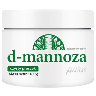 D-mannoza, proszek, 100 g KRÓTKA DATA - zdjęcie produktu