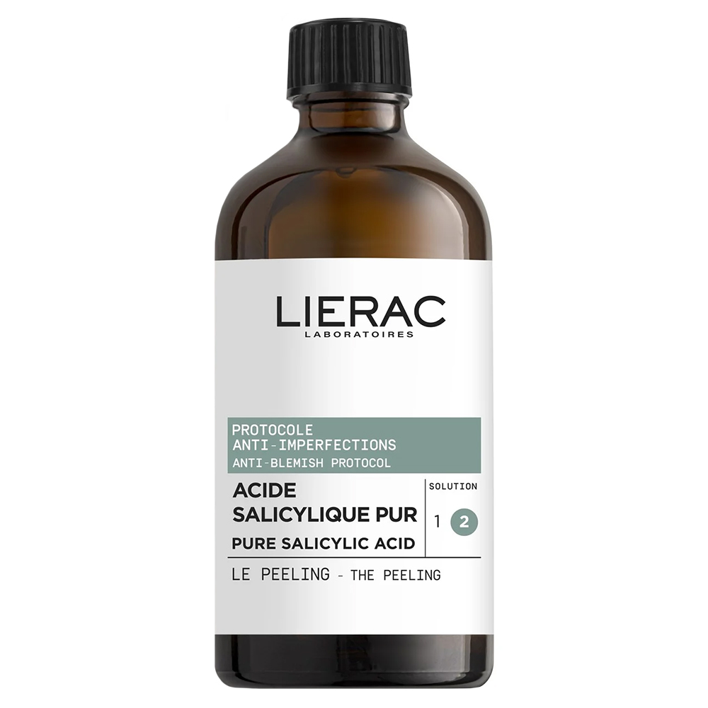 Lierac Lierac Protocole Redukcja Niedoskonałości, peeling z czystym kwasem salicylowym, 100 ml — Składniki i ocena