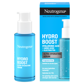 Neutrogena Hydro Boost, ultranawilżające serum do twarzy, 30 ml USZKODZONE OPAKOWANIE - zdjęcie produktu