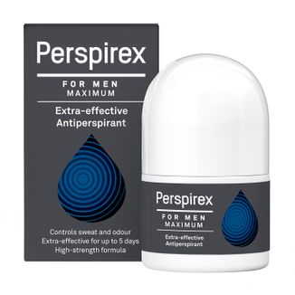 Perspirex Men Maximum, antyperspirant roll-on, 20 ml - zdjęcie produktu
