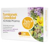 Activlab Pharma Tymianek i podbiał, 24 pastylki do ssania - miniaturka zdjęcia produktu