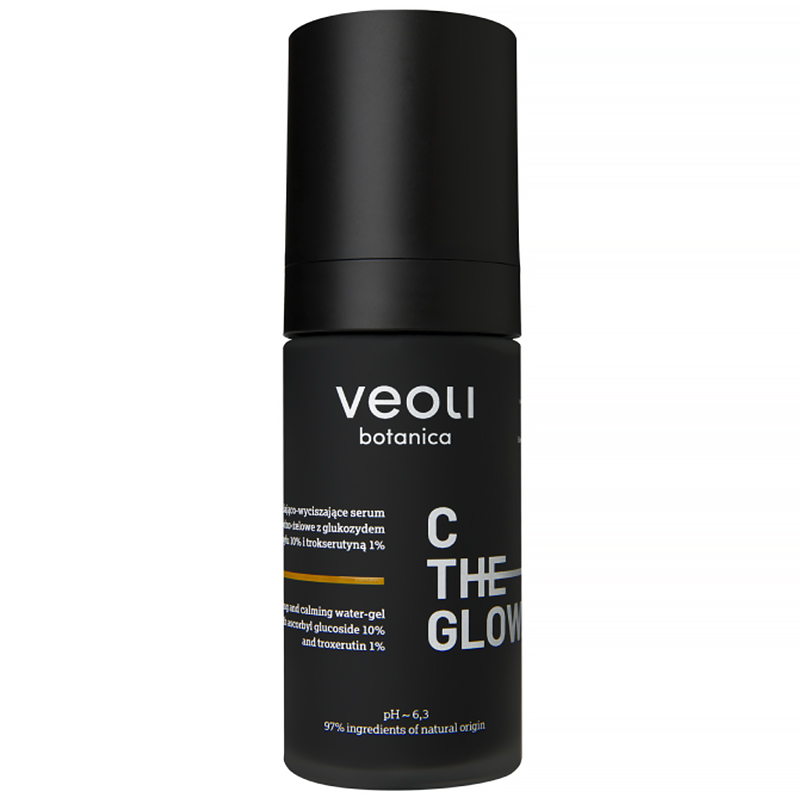 Nieznana Veoli Botanica C The Glow, rozjaśniająco-wyciszające serum do twarzy, 30 ml — Inhaltsstoffe und Bewertung