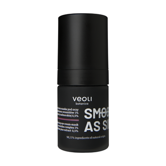 Veoli Botanica Smooth As Silk, naprawczo-ujędrniający krem-maska pod oczy, 15 ml - zdjęcie produktu