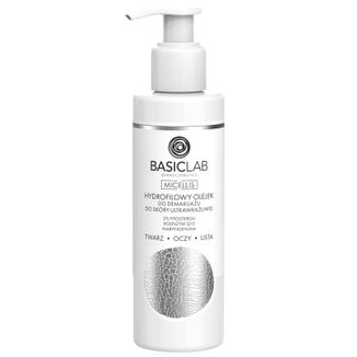 BasicLab Micellis, hydrofilowy olejek do demakijażu do skóry ultrawrażliwej, 200 ml - zdjęcie produktu