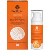 BasicLab Protecticus, tonująca emulsja ochronna, prewencja i antyoksydacja, SPF 50+ PA++++, 50 ml - miniaturka zdjęcia produktu