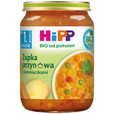 HiPP Zupka Bio, jarzynowa z ziemniaczkami, po 12 miesiącu, 250 g - miniaturka zdjęcia produktu