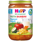 HiPP Pasta Bambini Bio, rigatoni napoli, po 11 miesiącu, 220 g  - miniaturka zdjęcia produktu
