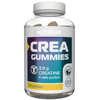 ActivLab Pharma Crea Gummies, żelki, smak cytryna-limonka, bez cukru, 60 sztuk - zdjęcie produktu