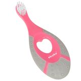 Akuku, szczoteczka do zębów dla dzieci, 0-2 lata, różowa, 1 sztuka - miniaturka zdjęcia produktu