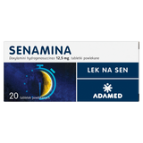 Senamina 12,5 mg, 20 tabletek powlekanych USZKODZONE OPAKOWANIE Senamina 12,5 mg, 20 tabletek powlekanych USZKODZONE OPAKOWANIE - miniaturka zdjęcia produktu