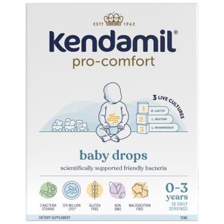 Kendamil Pro-Comfort, krople dla dzieci, od urodzenia, 7,5 ml - zdjęcie produktu