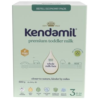 Kendamil Premium 3 HMO+, mleko dla juniora, po 12 miesiącu, 600 g USZKODZONE OPAKOWANIE - zdjęcie produktu