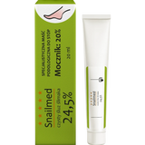 Snailmed Czysty Śluz Ślimaka 24,5%, głęboko nawilżająca maść podologiczna do stóp z naturalnym śluzem ślimaka, mocznikiem, olejkiem awokado, masłem shea oraz z witaminą E, 20 ml KRÓTKA DATA - miniaturka zdjęcia produktu