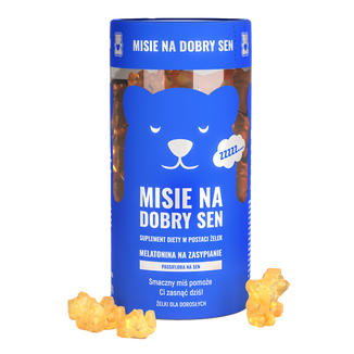 Noble Health Misie Na Dobry Sen, żelki, 300 g - zdjęcie produktu