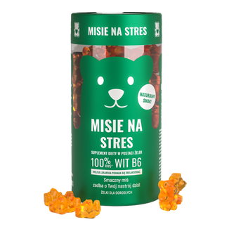 Noble Health Misie Na Stres, żelki, 300 g - zdjęcie produktu