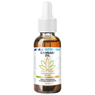 Allnutrition Cannabi Oil 5% CBD, olej z konopi, 10 ml - zdjęcie produktu