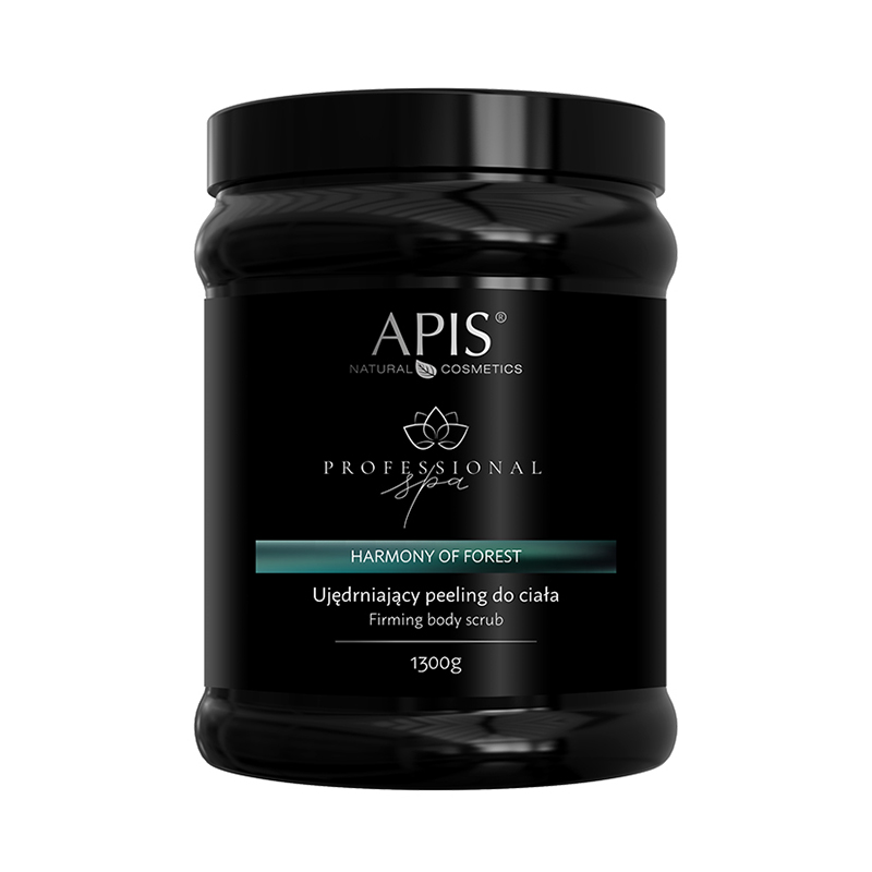 Nieznana Apis Professional Spa Harmony of Forest, ujędrniający peeling do ciała, 1300 g — Składniki i ocena