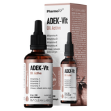 PharmoVit ADEK-Vit Oil Active, krople, 30 ml - miniaturka zdjęcia produktu