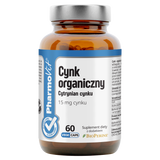 PharmoVit Cynk organiczny, cytrynian cynku, 60 kapsułek - miniaturka zdjęcia produktu