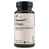 Pharmovit Chaga, błyskoporek podkorowy, 90 kapsułek - miniaturka zdjęcia produktu
