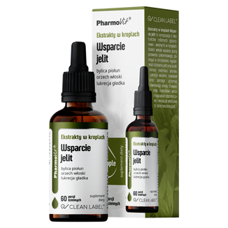 Pharmovit Ekstrakty Wsparcie jelit, krople, 30 ml - zdjęcie produktu
