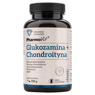 Pharmovit Glukozamina + Chondroityna, 150 g - zdjęcie produktu