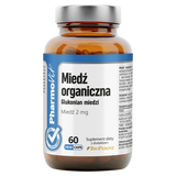 PharmoVit Miedź organiczna, 60 kapsułek - miniaturka zdjęcia produktu