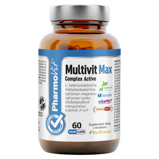 PharmoVit Multivit Max, 60 kapsułek USZKODZONE OPAKOWANIE - zdjęcie produktu