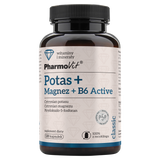 PharmoVit Potas + Magnez + B6 Active, 120 kapsułek - miniaturka zdjęcia produktu