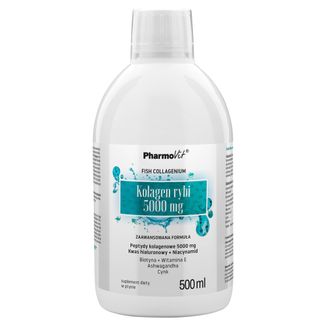 PharmoVit Kolagen Rybi 5000 mg, 500 ml - zdjęcie produktu