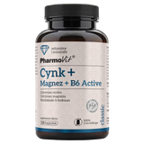 PharmoVit Cynk + Magnez + B6 Active, 120 kapsułek - miniaturka zdjęcia produktu