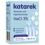 Katarek, hipertoniczny roztwór soli NaCl 3%, 18 x 4 ml USZKODZONE OPAKOWANIE - miniaturka  zdjęcia produktu