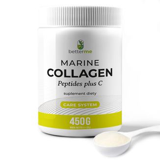 BetterMe Marine Collagen Peptides plus C, smak neutralny, 450 g - zdjęcie produktu