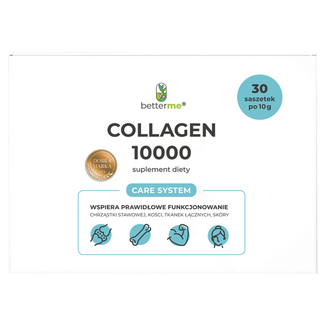 BetterMe Collagen 10000, smak neutralny, 10 g x 30 saszetek - zdjęcie produktu
