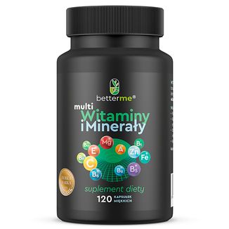 BetterMe Witaminy i Minerały, 120 kapsułek miękkich - zdjęcie produktu
