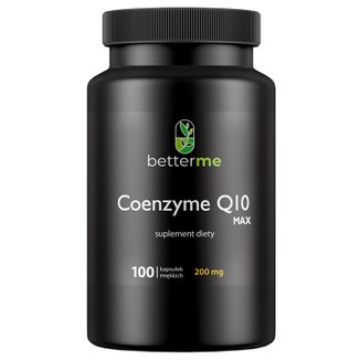 BetterMe Coenzyme Q10 Max, koenzym Q10, 100 kapsułek miękkich - zdjęcie produktu