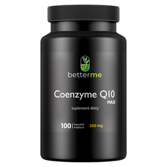 BetterMe Coenzyme Q10 Max, koenzym Q10, 100 kapsułek miękkich - zdjęcie produktu